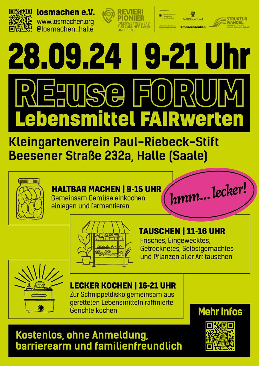 Plakat ReUse Forum, 28.09.24